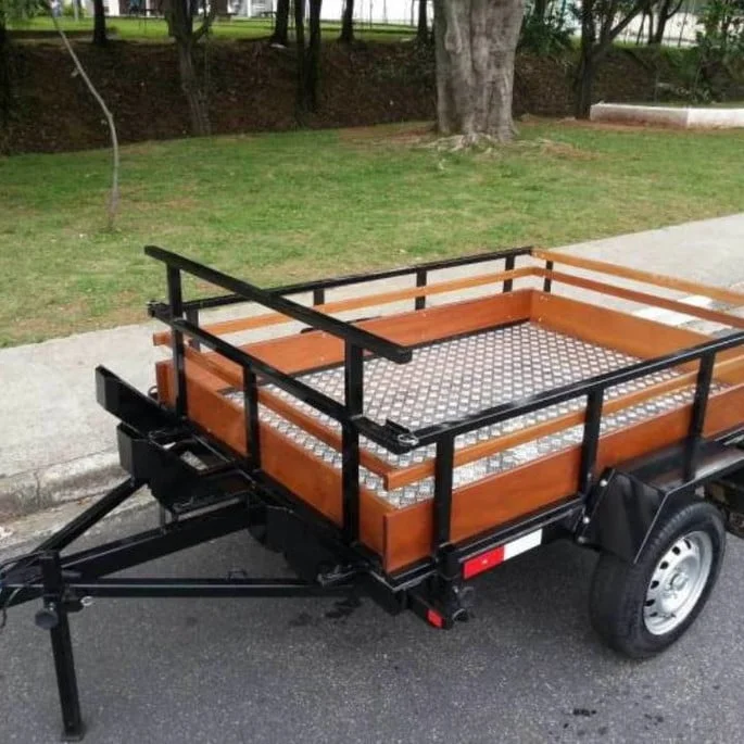 Carretinha reboque para locação